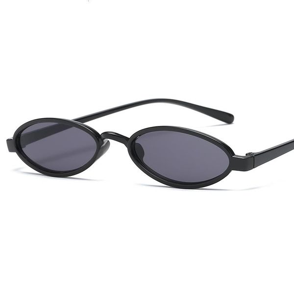 

retro small brand 2021 sunglasses designer vintage for glasses oval women color lenses sun uv400 schil, White;black