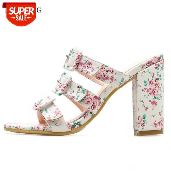 

lczirong summer bohemia printing rome women sandals woman fashion high heel sandals runway party office lady shoes 2019 new #pi3a, Black
