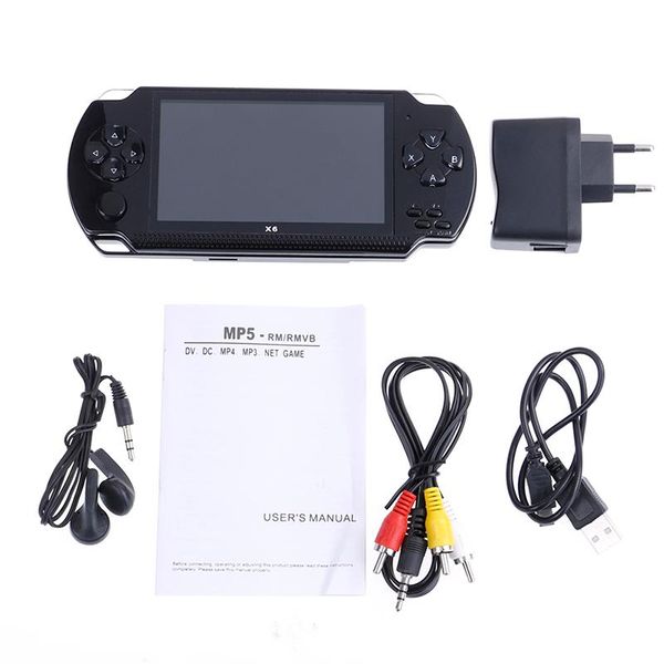 

4.3in handheld game console player built in 1000 games 32bit 8g video portable players