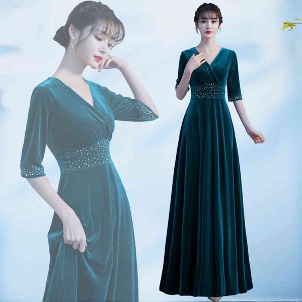 

prom luxury boutique occasion dresses chorus performance 's veet chorus conductor's annual meeting host evening long style, Black