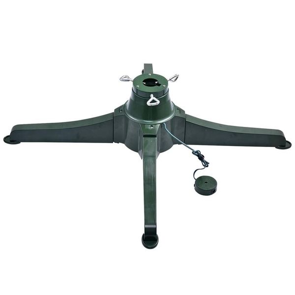 

christmas decorations tree electric rotating base stand xmas bottom support holder decoration-eu plug