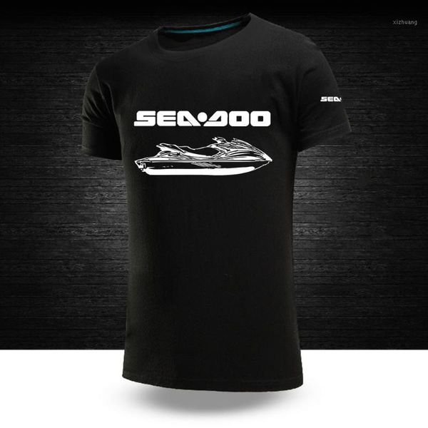 

men's t-shirts 2021 fashion luxury designer for mens sea doo seadoo moto clothes loose sweat comfortable harajuku, White;black