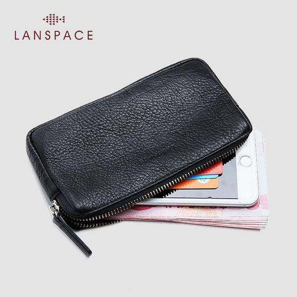 

wallets lanspace men's leather wallet fashion coin purses holders purse, Red;black