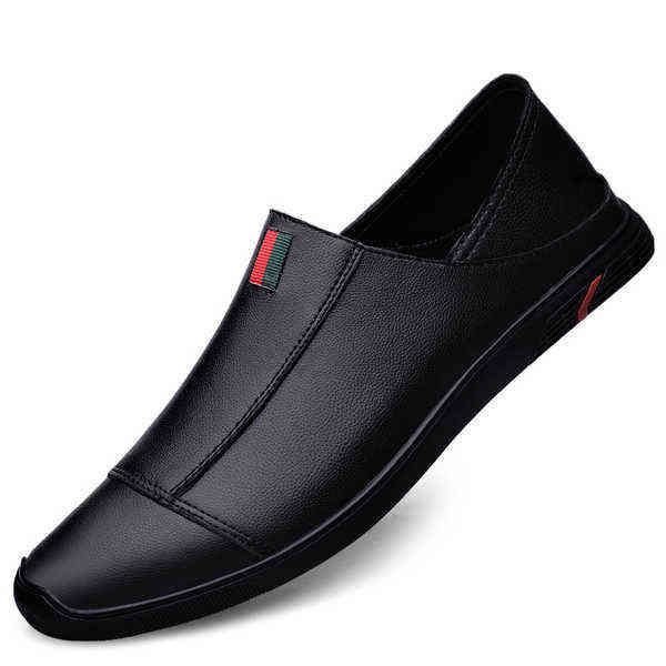 

tangzuo 3106 small leather sho, , 37-45, Black