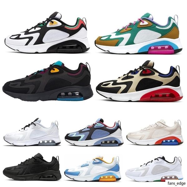 

200 mens running shoes bordeaux bright crimson desert sand mystic green royal pulse mens triple black university blue runner sneaker