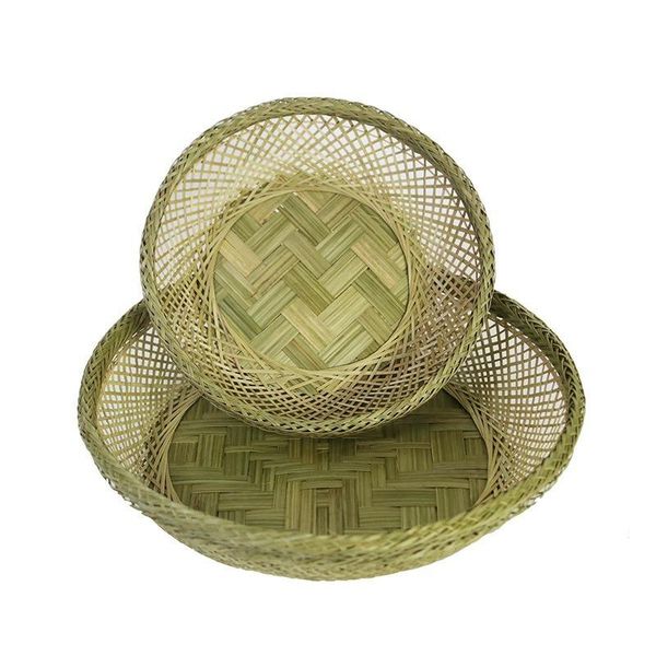 

storage baskets round bamboo basket living room el hamper bread