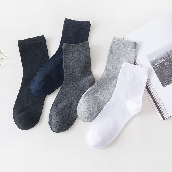 

business socks classic design fashion quality excellent cotton men's, Black