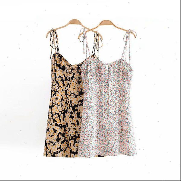 

summer beach dress elegant vintage kwaii yellow floral tunic cami dresses boho casual off shoulder mini dress bohemian fall 2019, Black;gray