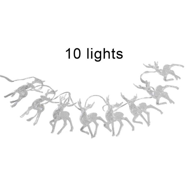 

strings 20led 10led deer led string light battery operated reindeer indoor decoration for home holiday outdoor xmas party