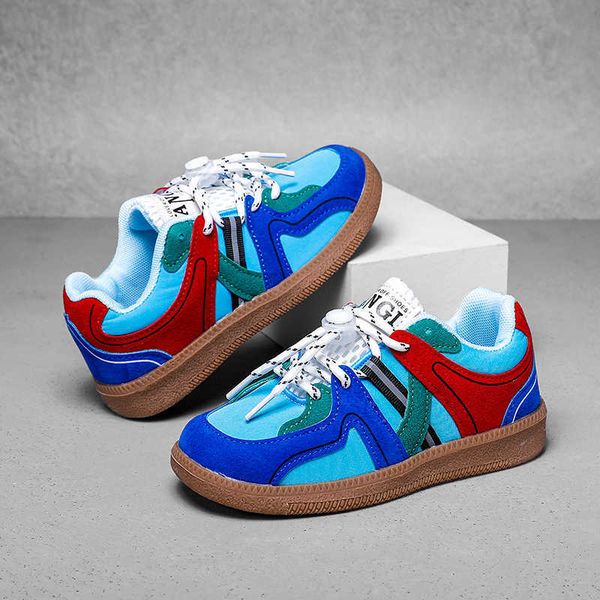 

fashion colorful children's skateboard shoes sports boys girls tennis leisure breathable outdoor comfortable kids sports shoes g1025, Black;red