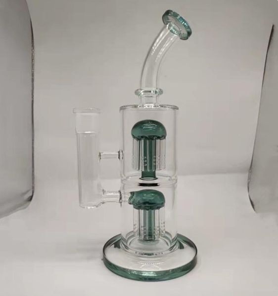 

buckets 28cm glass waterpipe pipes comes with 1pc bowl crystal pipe chicha smoking hookah set