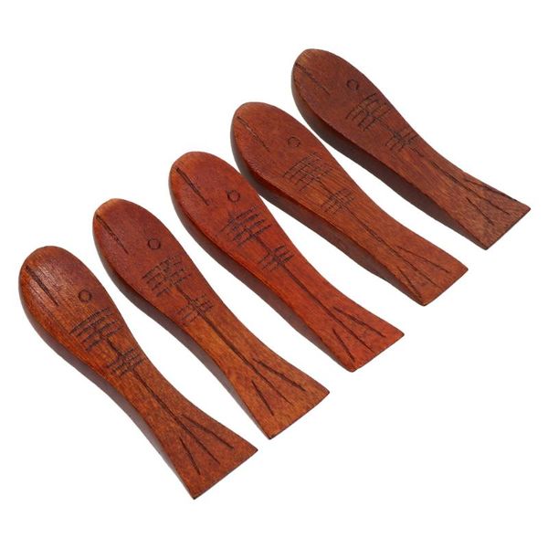 

chopsticks 5pcs wooden stands vintage racks kitchen supplies