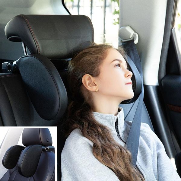 

seat cushions multifunctional car headrest pillow neck support cushion sleeping side phone holder vehicle rest accessories