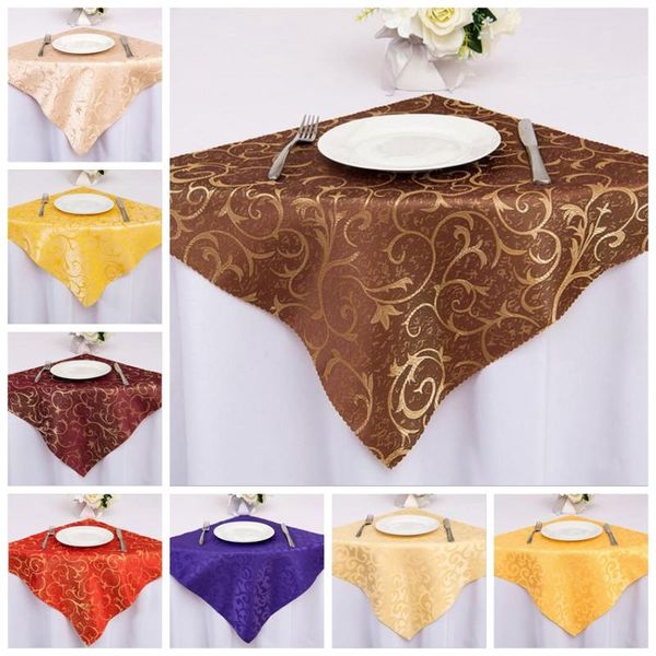 

table napkin wedding jacquard damask pattern design luxury for banquet party el show decoration