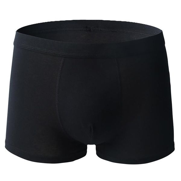 

underpants men's boxer briefs breathable underwear soft stripe splcing knickers shorts majtki, Black;white