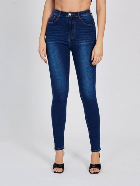 

tall zipper fly skinny jeans l8cw#, Blue