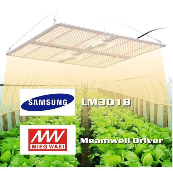 

samsung lm301b quantum led light aluminum board grow lights 3000k 5000k mix 660nm ir for indoor veg and flower meanwell driver