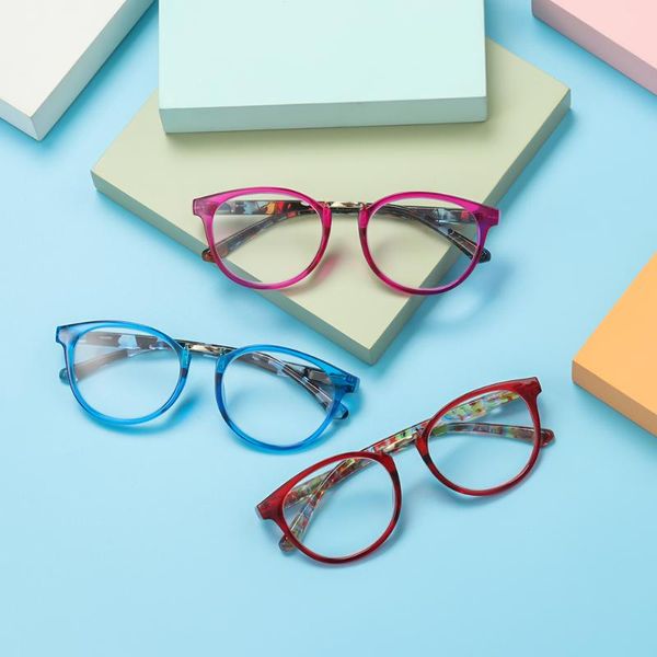

sunglasses 1 piece of fashionable ultra-light frame pc reading glasses ladies anti-blue comfortable portable, White;black