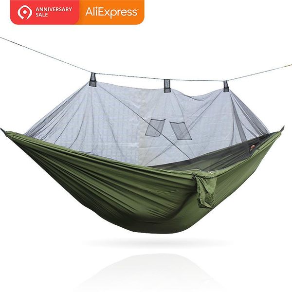 

mosquito net parachute hammock hamacas camping hamac