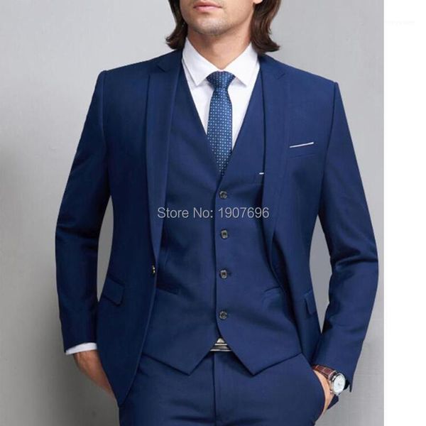 

wedding groom tuxedos for men formal dress 3 pieces ( jacket + pants vest ) notched lapel prom male suit set fashion men's suits & blaz, White;black