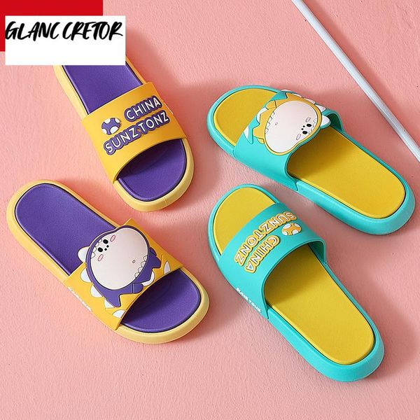 

slippers 2021 summer cute women thick platform indoor bathroom soft pvc anti-slip home fashion slides ladies shoes, Black