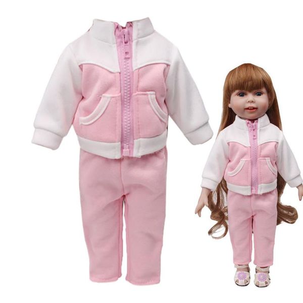 

party masks toys for children 18 inch american girl doll fashion sportswear set waterproof clothes accessory educational