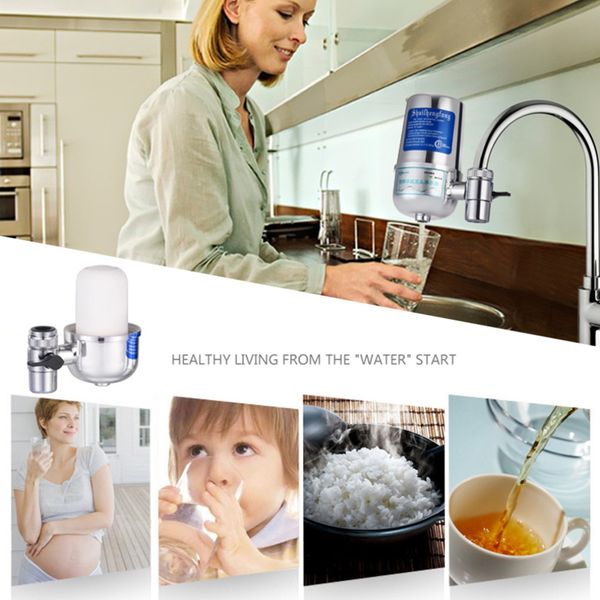 

household 6l home household kitchen tap water filter purifier faucet ceramic filter prefiltration accessories