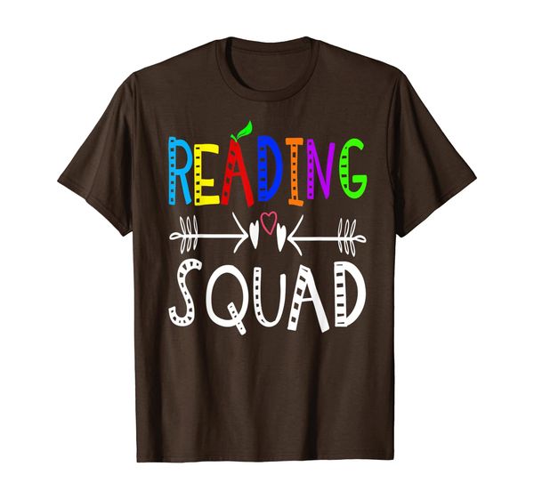

reading squad tshirt teacher appreciation gift t-shirt, White;black