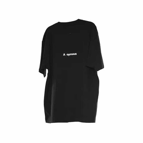 

men's t-shirts aoymous 01 tee korea xiaozhonggao street letter printed pure cotton short sleeve loose unisex, White;black