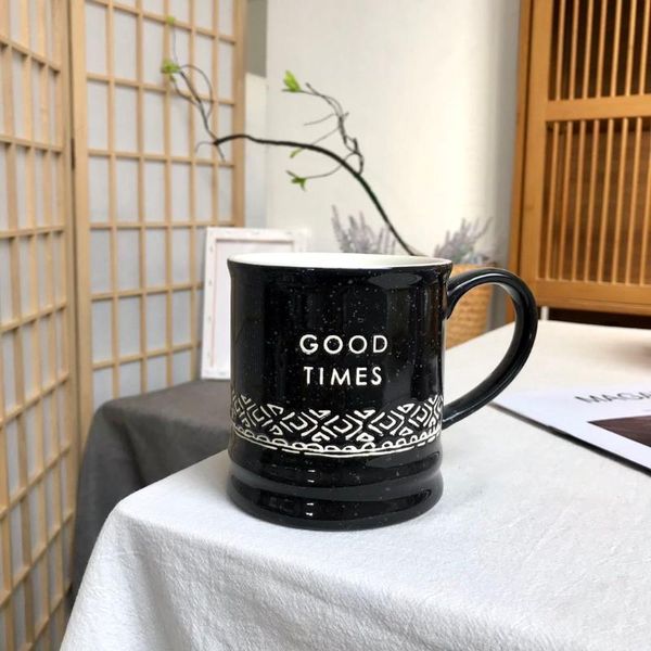 

mugs ceramic large capacity coffee cup breakfast cereal milk household oatmeal mug drinkware home decor