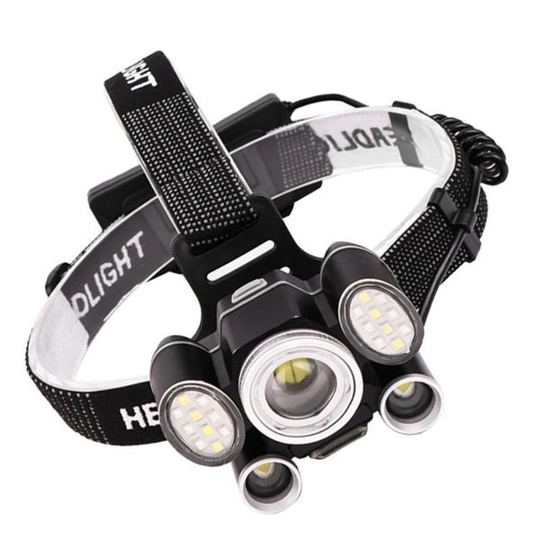 

headlamps 1 set led headlamp outdoor night torch warning camping lantern