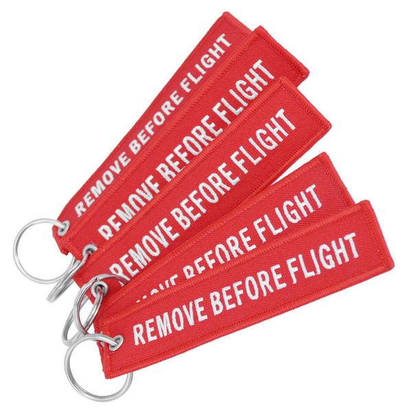 Vor dem Flug entfernen Twill-Flugzeug-Schlüsselanhänger, Souvenir, gewebter Schlüsselanhänger, Stickerei, Schlüsselanhänger, Luftfahrt-Anhänger, schönes Reisegeschenk, Armbandkette