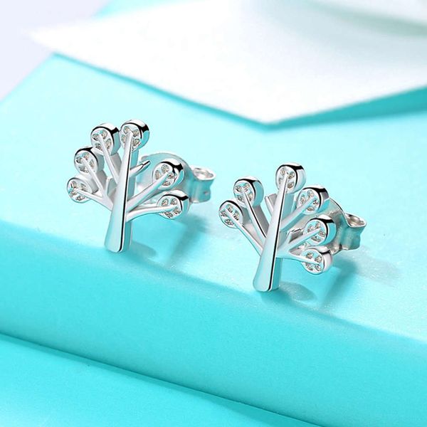 

leaf earrings female sweet