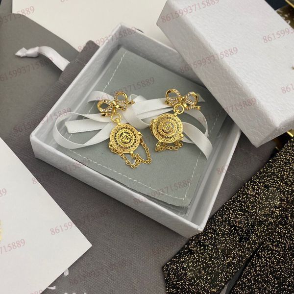 

earrings charm dr 925 silver needle women hoop hugie female tassel earring new fashion jewelry, Golden