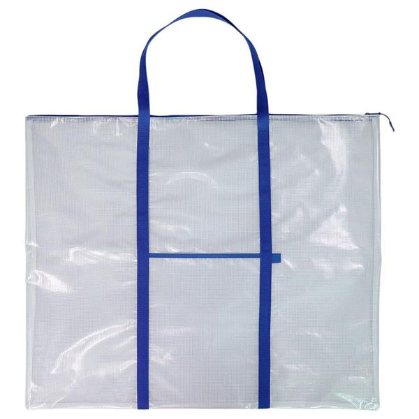 

storage bags poster bag board holder with handle and zipper 31.5x25.5 inch transparent for large posters
