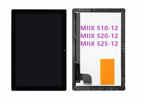 

monitors laplcd for lenovo ideapad miix510-12isk miix520-12 miix 525-12ikb touch screen assembly (with frame)