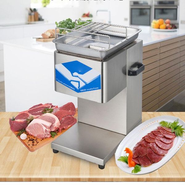 

meat grinders deskslicer fresh processing cutting machine stainless steel cutter 220v 550w 1pc