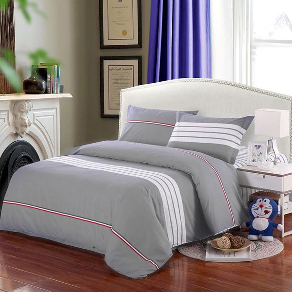 

bedding sets whole cotton printing style set bed linen twin  size sheet bedspread geometry duvet pillowcase cover