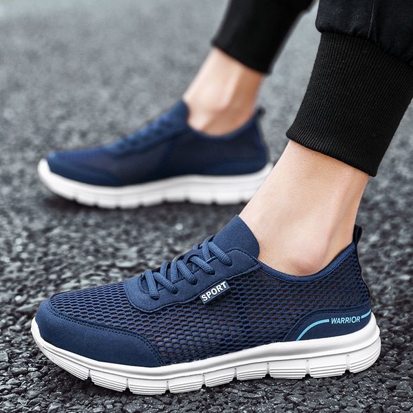 

men shoes summer soft loafers lazy shoes lightweight mesh men sneakers tenis masculino zapatillas hombre sneakers casual shoesdress shoes, Black;white