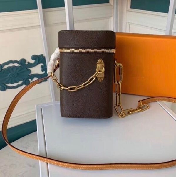 

new mini phone box chain purse satche classic clutch box handbags for women evening bags leather purse cross body messenger shoulder bag, Black