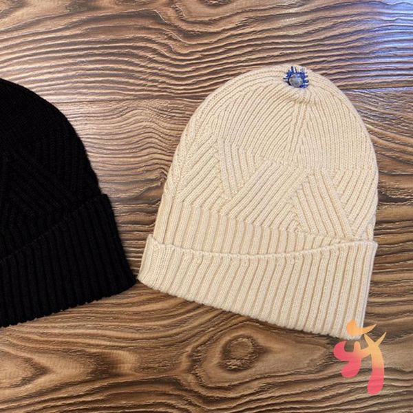 

beanie/skull caps ader error men's women's high street fashion metal small standard knitted hat adererror couple pullover, Blue;gray