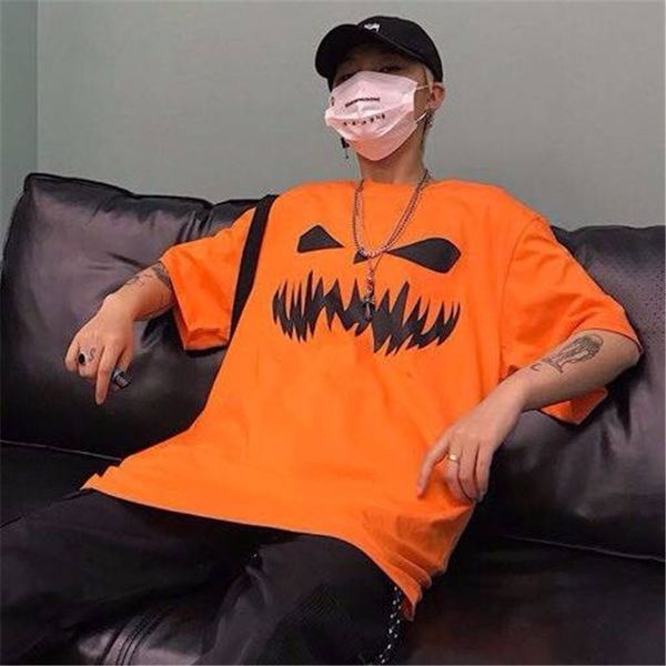 

2021 new camiseta de manga curta hip hop casuais natal camisas engraado vero harajuku t streetwear coreano moda tshirt masculino eiuq, White;black