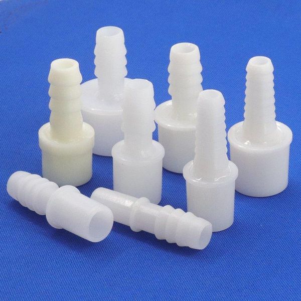 

watering equipments 200~5pcs flat 9.5~25mm to 8~10mm barbed plastic connector irrigation pipe adapter aquarium fitting fish tank air hose jo