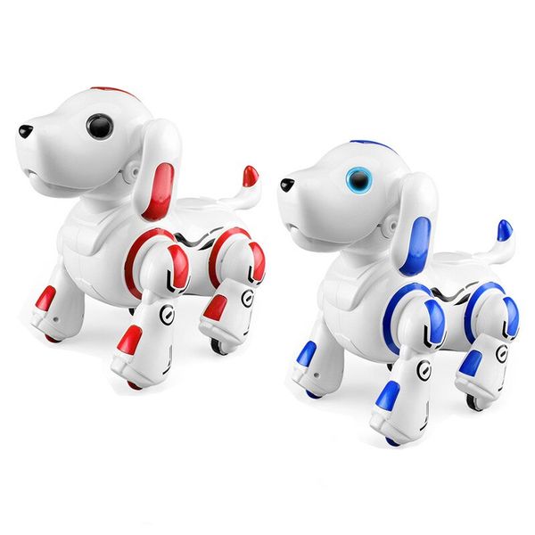 

intelligent smart interactive touch sensor remote control programming electronic pets dog robot animals