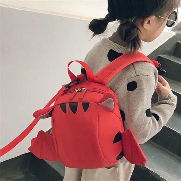 

backpack children school bags cute anti-lost children's bag nylon baby delivery