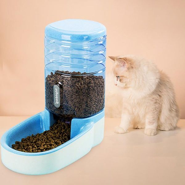 

dog bowls & feeders 2021 3.8l cat automatic feeder drinking animal pet bowl water plastic dispenser auto drinker