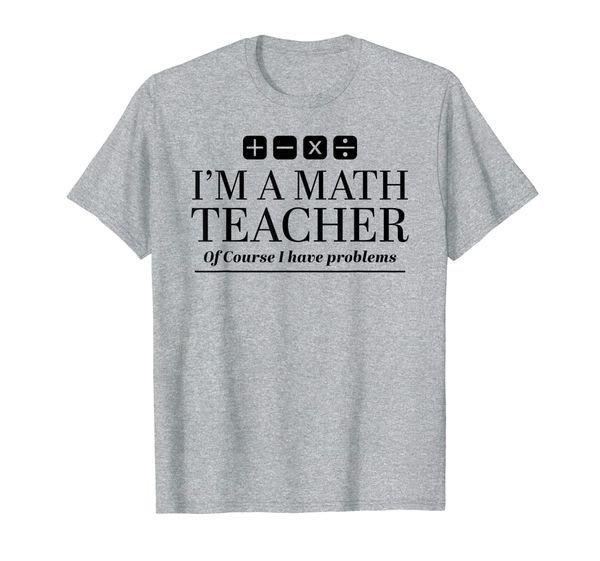 

funny math teacher gift t-shirt, White;black