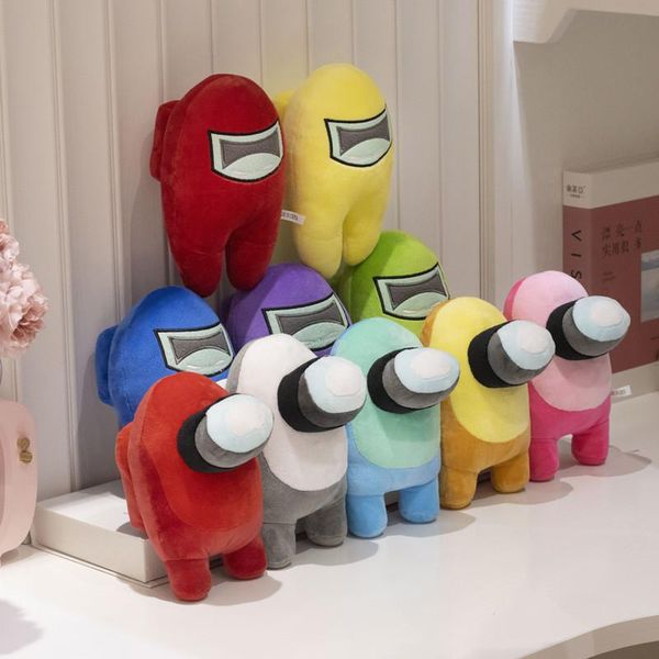 

20cm cartoon game peripheral pillow among us doll among us plush toys boys and girls christmas gifts oof3418