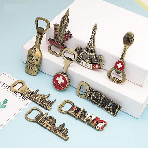 

fridge magnets bottle opener landmark magnet scene spot scenic
