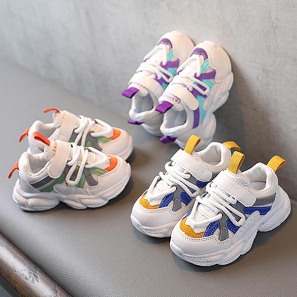 

kids baby sports shoes girls boys mesh breathable soft sole sneakers shoes running non-slip soft and comfortable 2021, Black